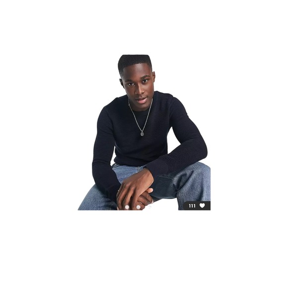 Sweater in Navy- French Connection - Picture 2 of 7